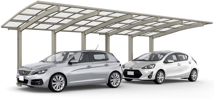 フーゴ R 1500(耐積雪50㎝)1台用 縦連棟