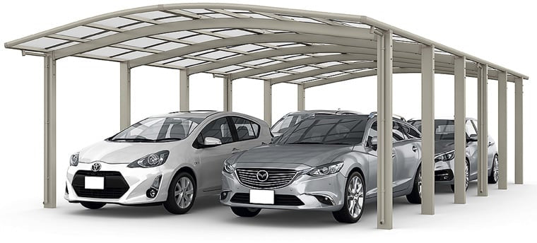 フーゴ R 1500(耐積雪50㎝)2台用 縦連棟