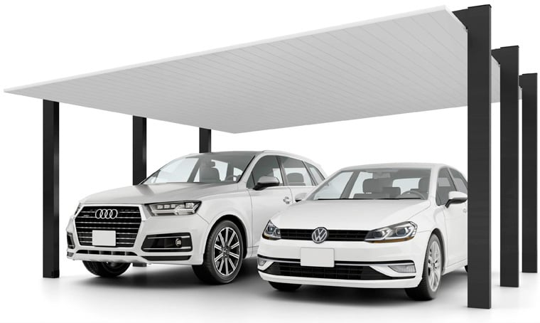 カーポートSC 1500(耐積雪50㎝) 2台用