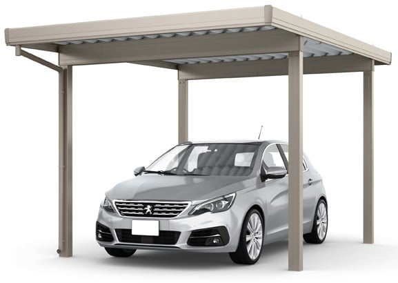 カーポートST 3000(耐積雪100㎝)1台用