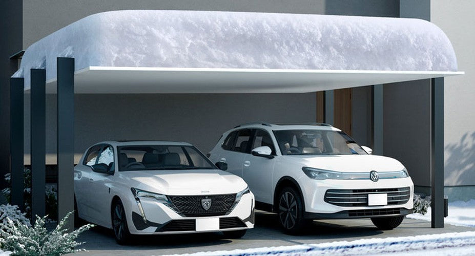 カーポートSC 3000（耐積雪100㎝） 2台用