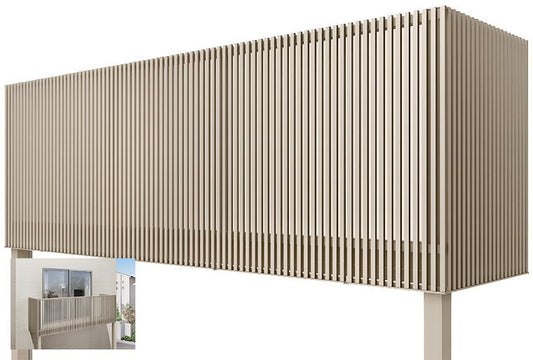 ビューステージＨスタイル 縦スリット ＜柱建て式＞